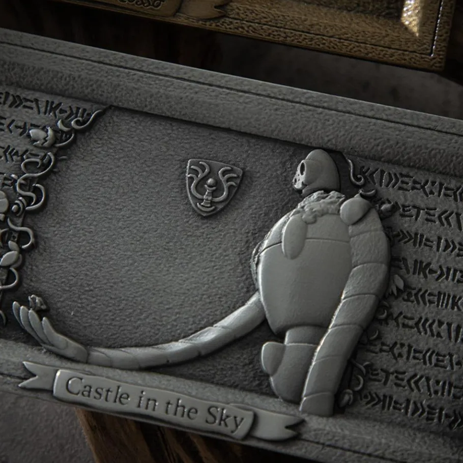 Maison Ghibli Engraved Tray Robot Soldier - Castle In The Sky Sale