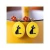 Maison Ghibli Fancy Yellow Earrings With Clips Jiji - Kiki'S Delivery Service Outlet
