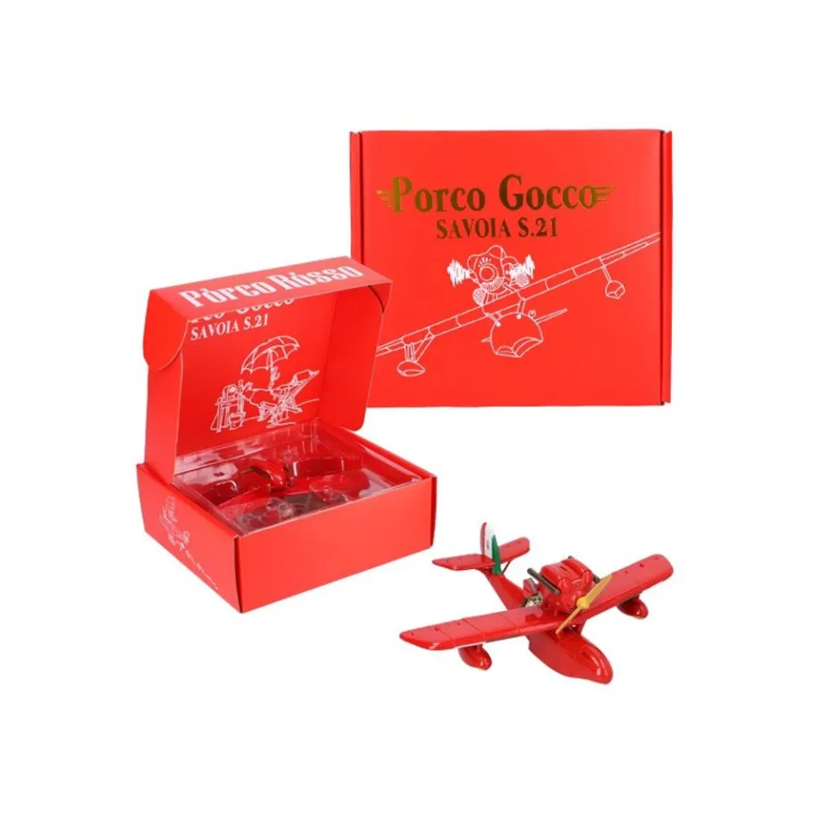 Maison Ghibli Figurine Marco & Savoia - Porco Rosso New