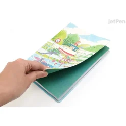 Maison Ghibli Flexi Journal Ponyo & Sosuke - Ponyo On The Cliff Best