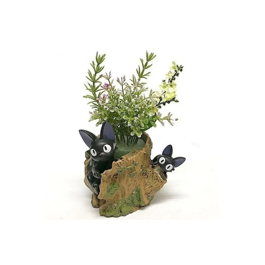 Maison Ghibli Flower Pot Jiji Hide And Seek- Kiki'S Delivery Service Hot