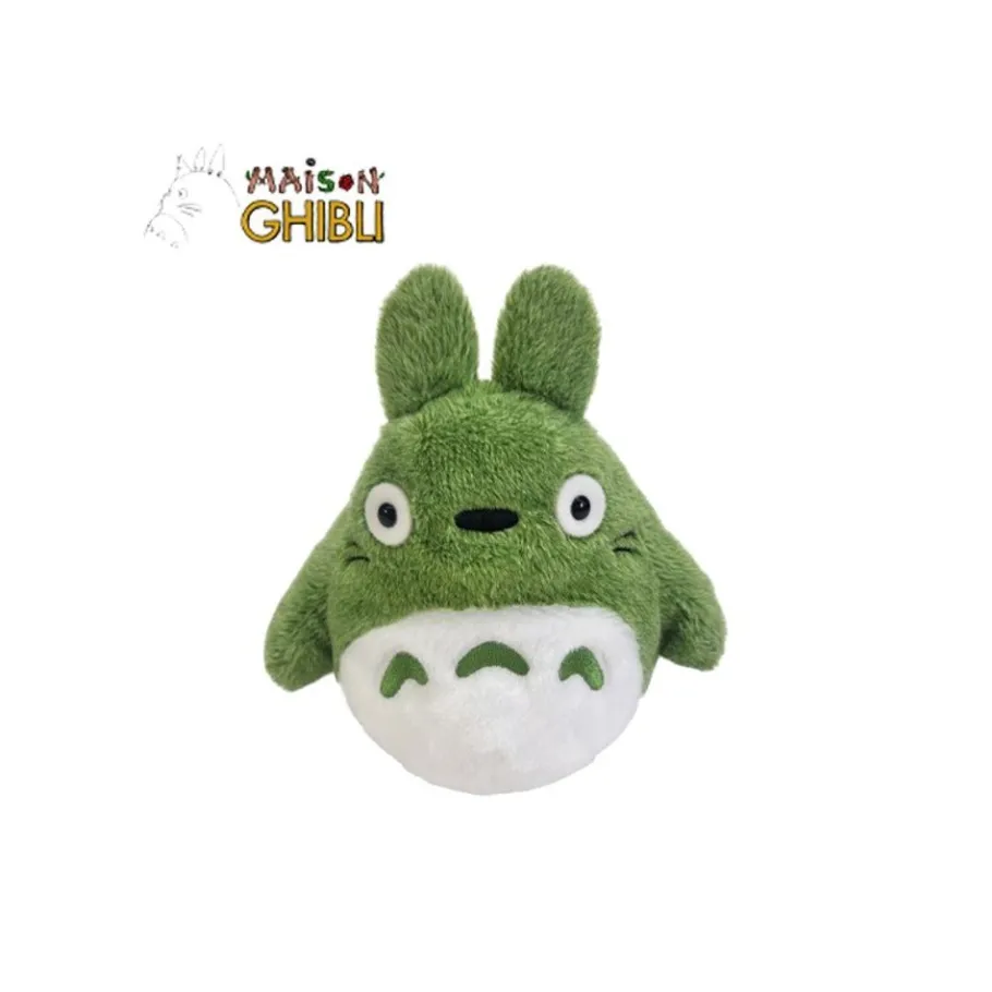 Maison Ghibli Fluffy Beanbag Big Totoro Green - My Neighbor Totoro Best