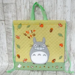Maison Ghibli Foldable Backpack Totoro Nuts And Mushrooms - My Neighbour Totoro