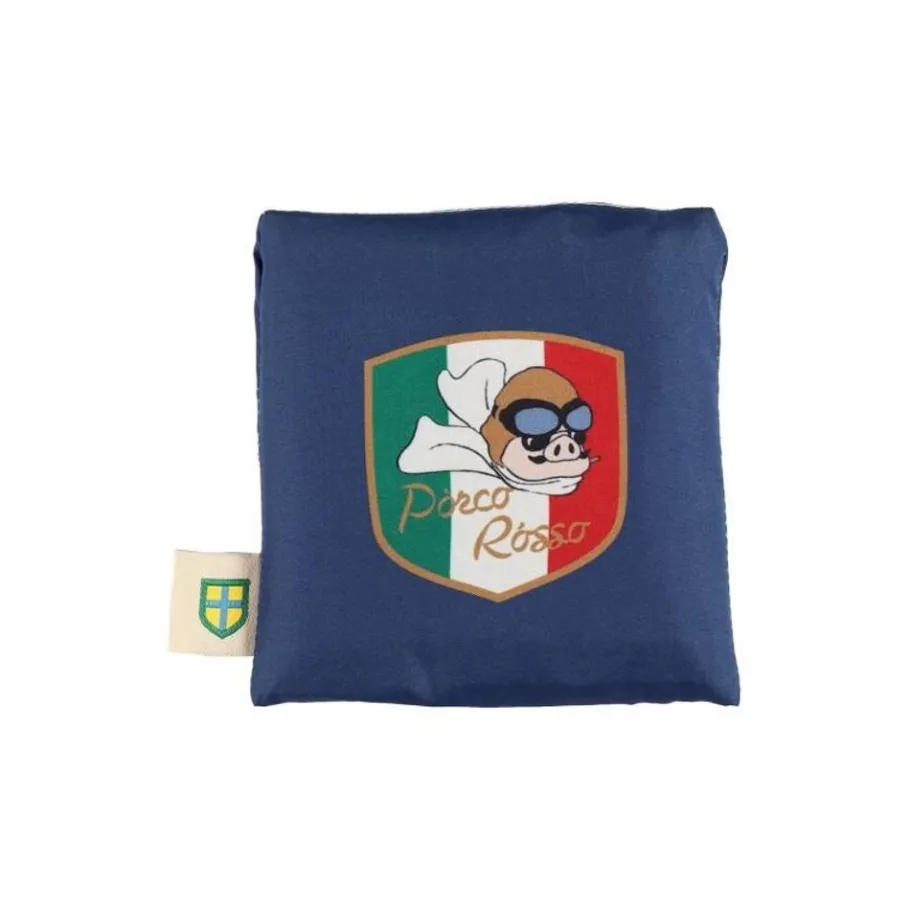 Maison Ghibli Foldable Bag Patch Porco - Porco Rosso Outlet