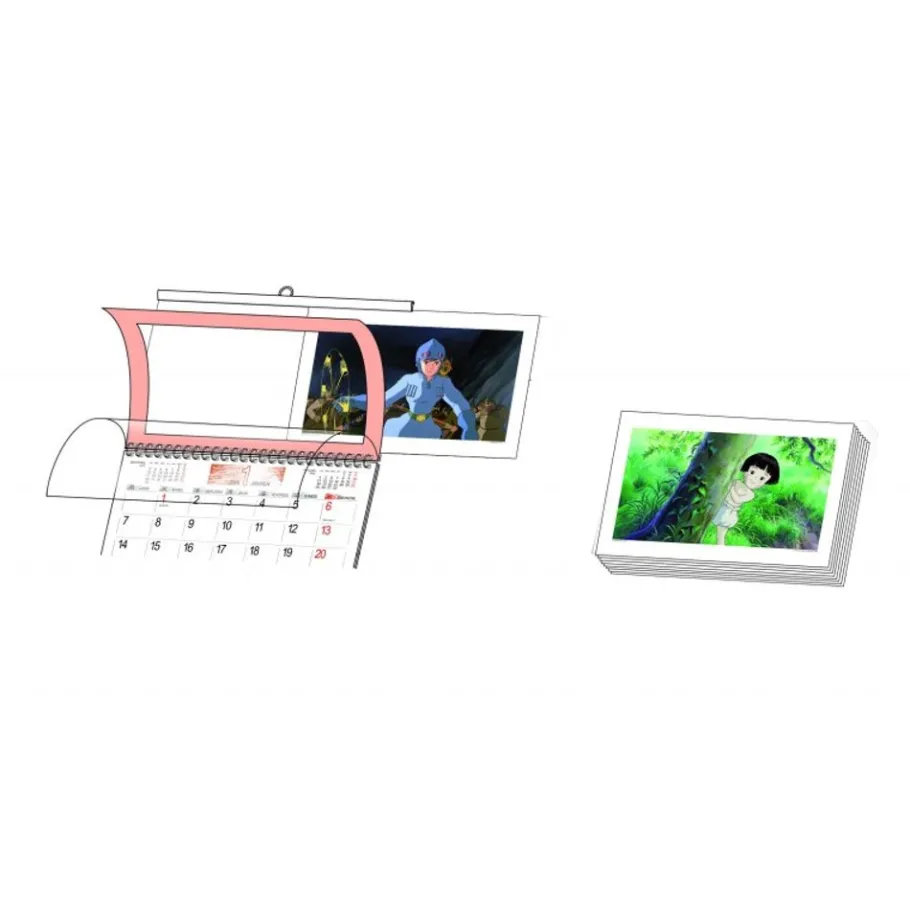 Maison Ghibli Frame Art Calendar Ghibli 2022 Outlet
