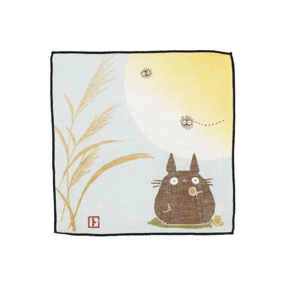 Maison Ghibli Gauze Handkerchief Feathered Rreed - My Neighbour Totoro Sale