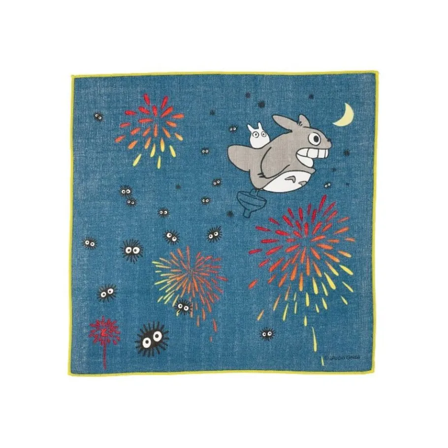 Maison Ghibli Gauze Handkerchief Firework - My Neighbour Totoro New