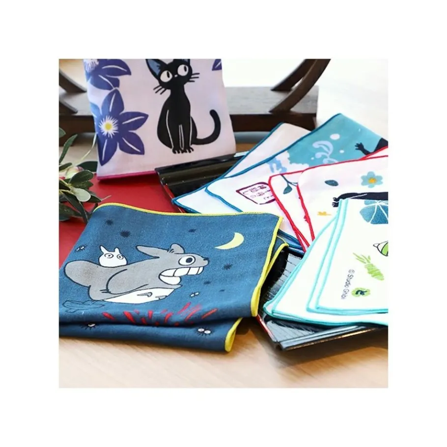 Maison Ghibli Gauze Handkerchief Firework - My Neighbour Totoro New