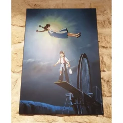Maison Ghibli Ghibli - Castle In The Sky - 35X50Cm Wood Panel
