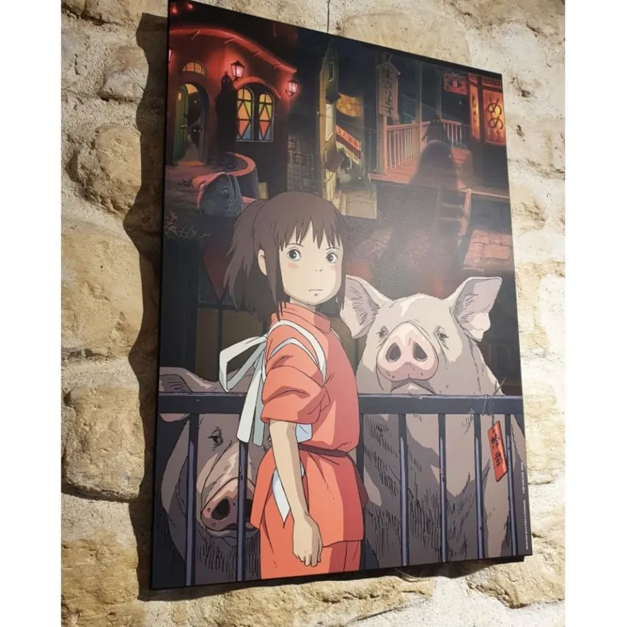 Maison Ghibli Ghibli - Spirited Away - 35X50Cm Wood Panel New
