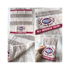 Maison Ghibli Gift Box 3 Towels Denim Stitching - My Neighbor Totoro Sale