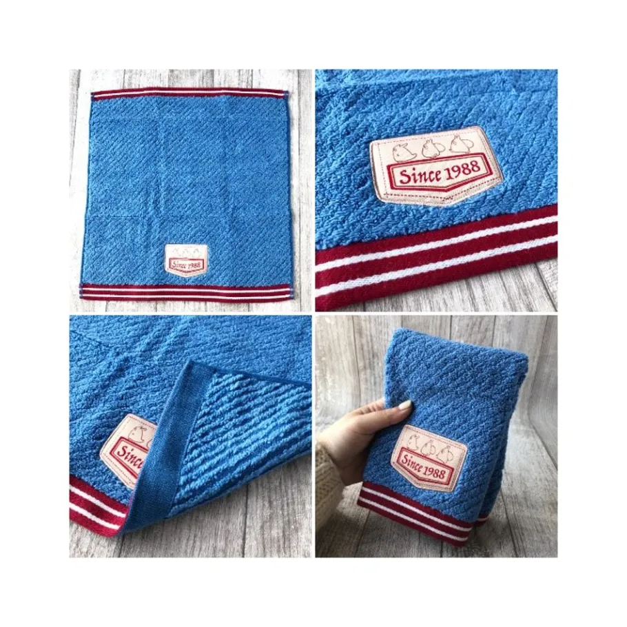 Maison Ghibli Gift Box 3 Towels Denim Stitching - My Neighbor Totoro Sale