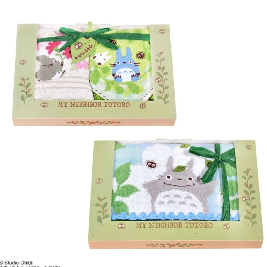 Maison Ghibli Gift Box 3 Towels Forest Sunshine - My Neighbor Totoro Hot