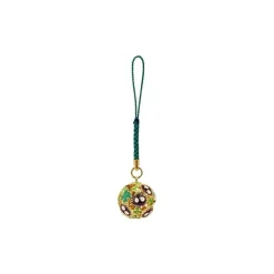 Maison Ghibli Golden Ring Bell Strap Sooot Sprites & Clover - My Neighbor Totoro Discount