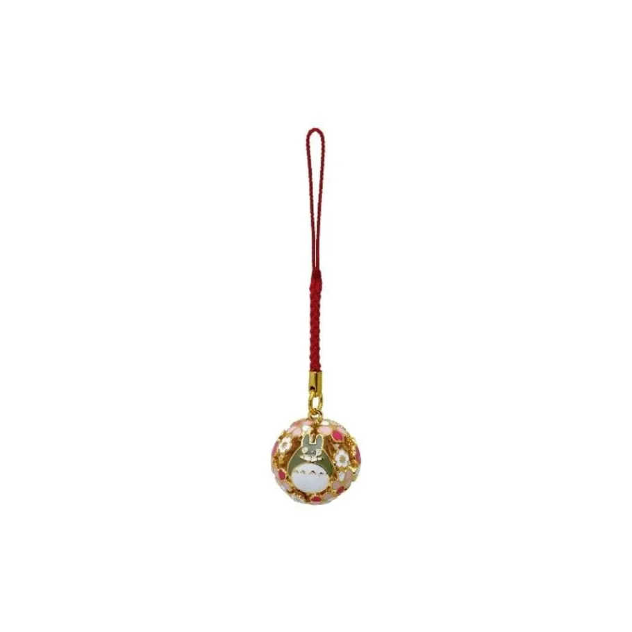 Maison Ghibli Golden Ring Bell Strap Totoro Sakura - My Neighbor Totoro Outlet