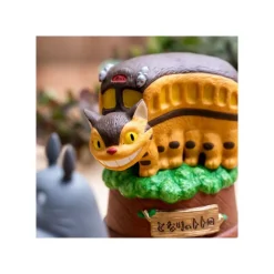 Maison Ghibli Great Musical Statue Catbus On Tree - My Neighbor Tororo Sale
