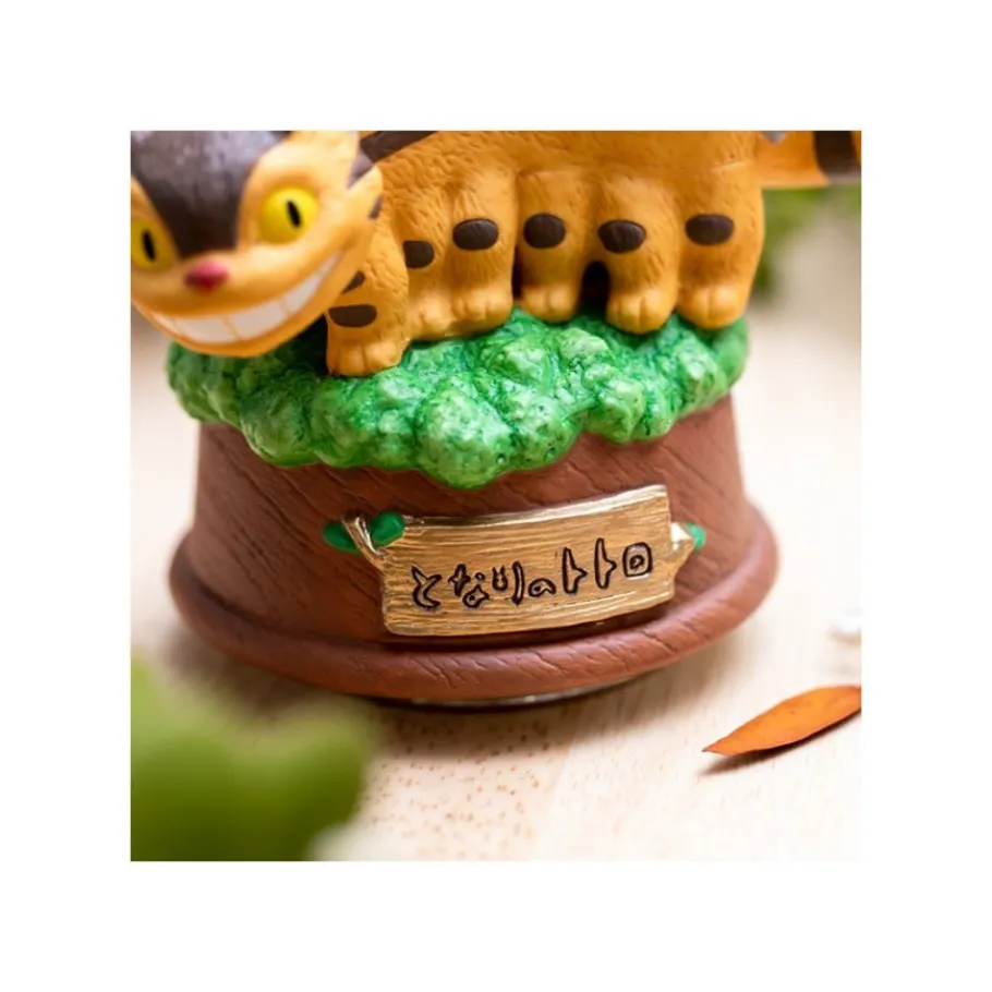 Maison Ghibli Great Musical Statue Catbus On Tree - My Neighbor Tororo Sale