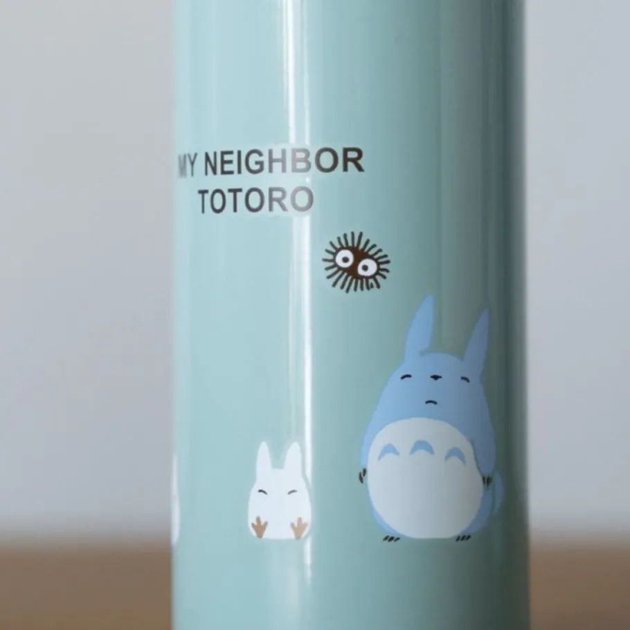 Maison Ghibli Green Thermos Bottle 250Ml Grimaces - My Neighbor Totoro Clearance