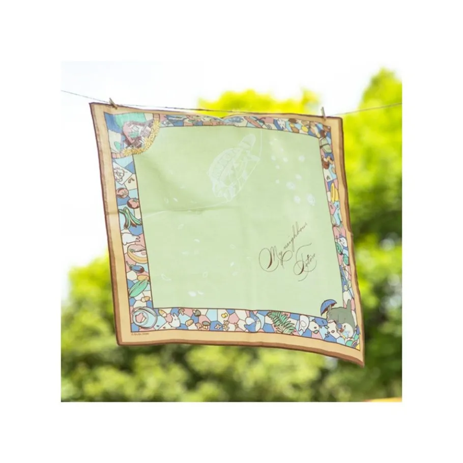 Maison Ghibli Handkerchiefs Light Green Wind Path - My Neighbor Totoro Best