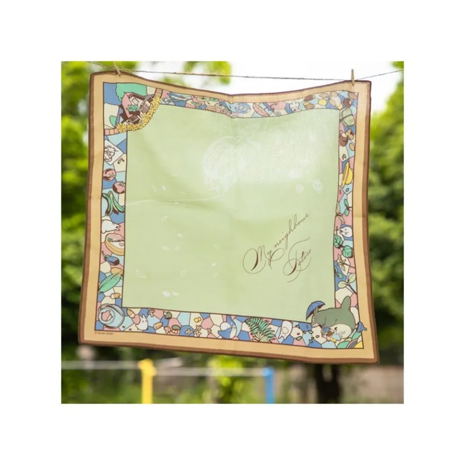 Maison Ghibli Handkerchiefs Light Green Wind Path - My Neighbor Totoro Best