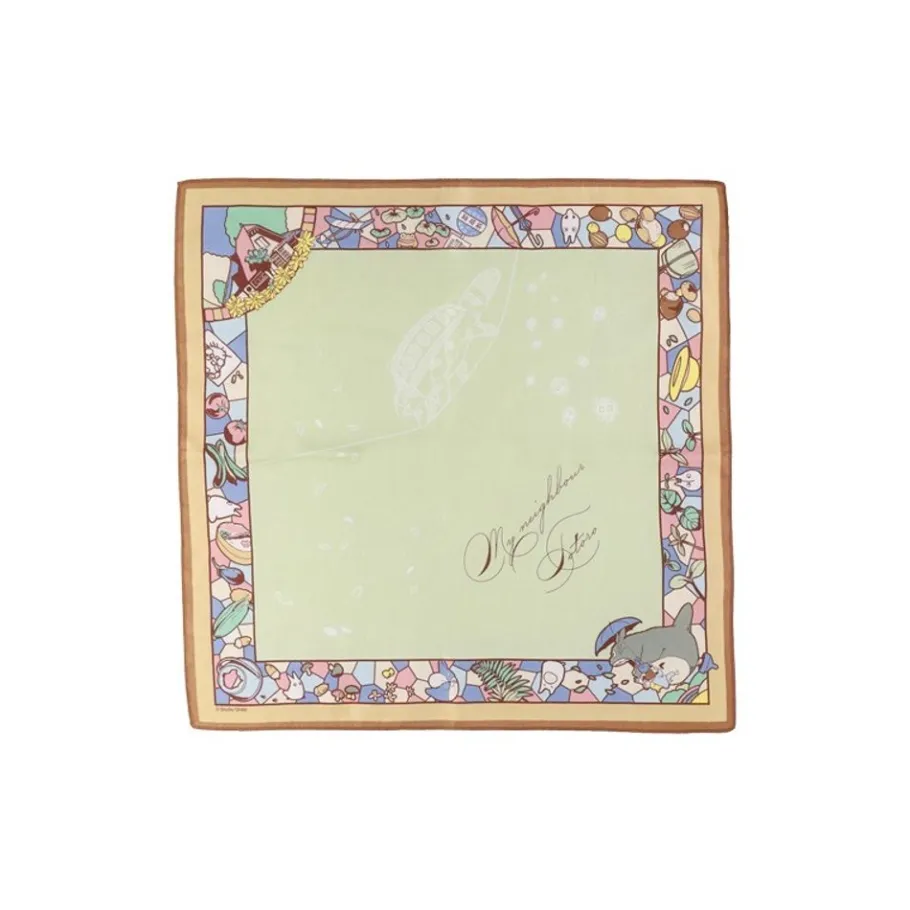 Maison Ghibli Handkerchiefs Light Green Wind Path - My Neighbor Totoro Best