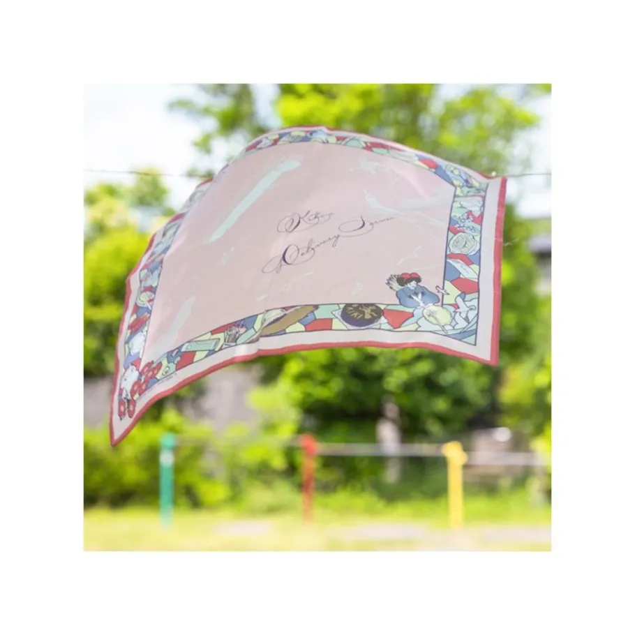 Maison Ghibli Handkerchiefs Red Wind Path - Kiki'S Delivery Service New