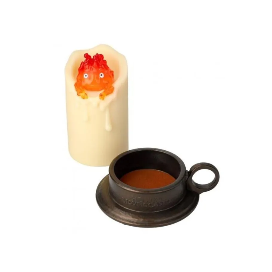Maison Ghibli Illuminated Calcifer & Candle Statue - Howl'S Moving Castle Sale