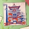 Maison Ghibli Imabari Handkerchief Arubaya'S Palace 40X40 Cm - Spirited Away