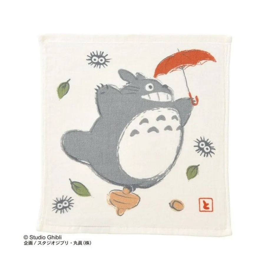 Maison Ghibli Imabari Mini Towel Big Totoro Umbrella 34X36 Cm - My Neighbor Totoro Online
