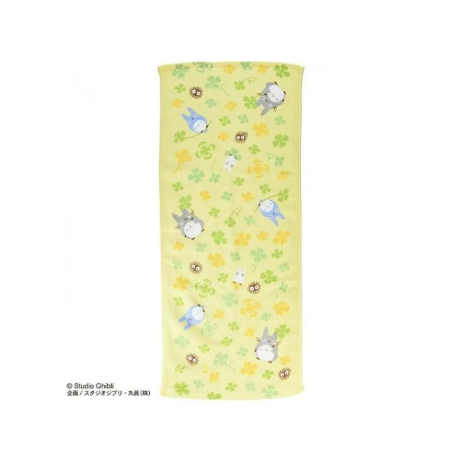 Maison Ghibli Imabari Towel Totoro Clover 34X80 Cm - My Neighbor Totoro Hot