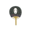 Maison Ghibli Japanese Bamboo Fan No Face And Signboard - Spirited Away Best