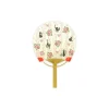 Maison Ghibli Japanese Bamboo Fan Rose Garden - Kiki'S Delivery Service Outlet