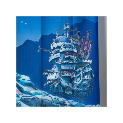 Maison Ghibli Japanese Curtain Moonlit Night - Howl'S Moving Castle Hot