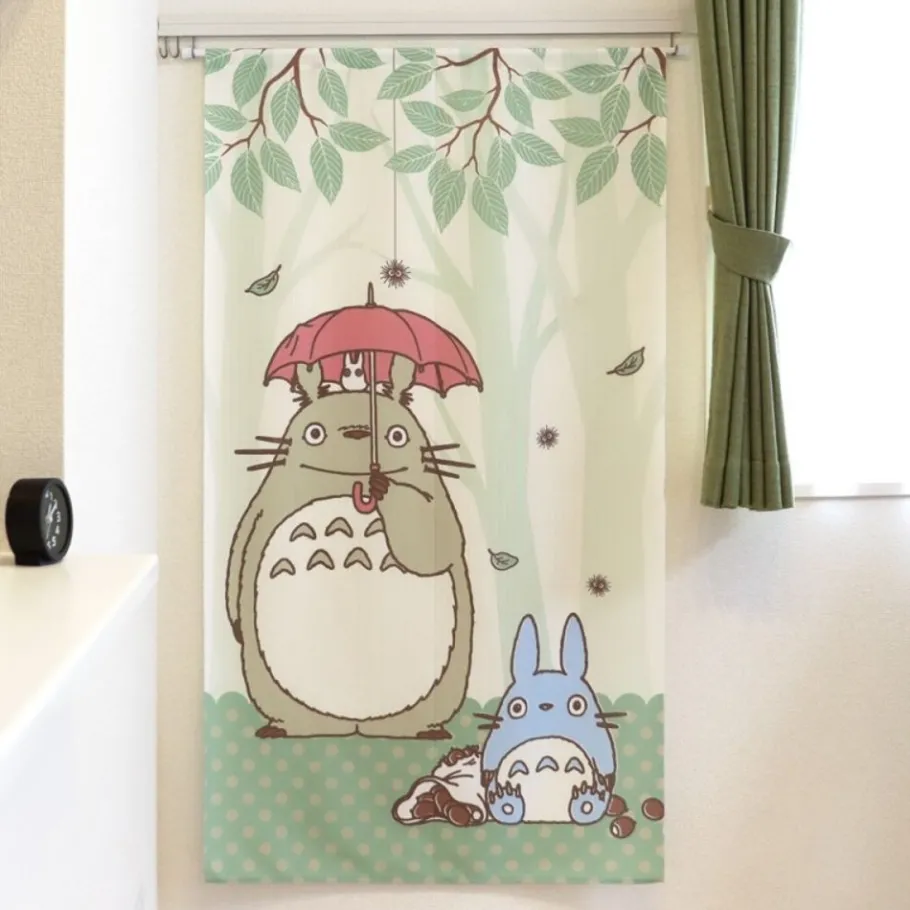 Maison Ghibli Japanese Curtain Totoro Umbrella - My Neighbor Totoro Outlet