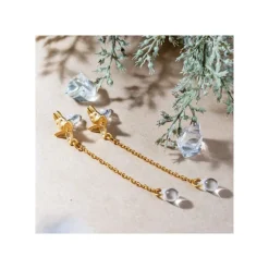 Maison Ghibli Jewel Earring Totoro White Drop - My Neighbor Totoro