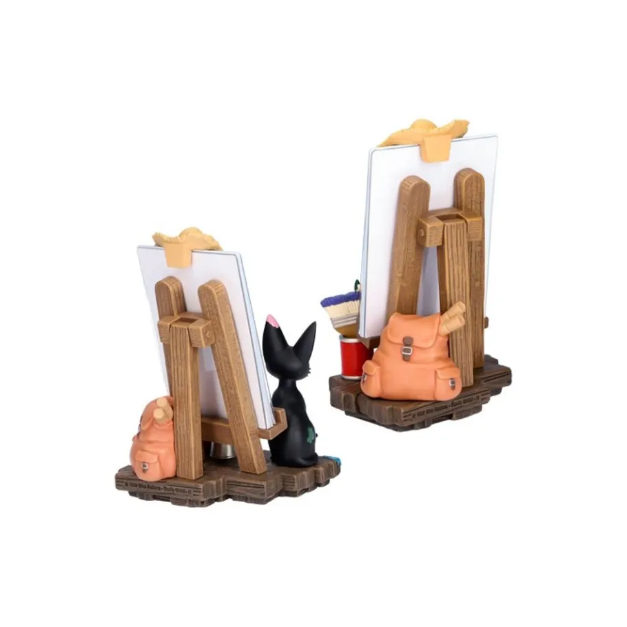 Maison Ghibli Jiji Easel Diorama & Calendar - Kiki'S Delivery Service