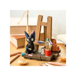 Maison Ghibli Jiji Easel Diorama & Calendar - Kiki'S Delivery Service