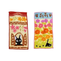 Maison Ghibli Jiji 2 Mini-Towels Pack 20 X 10 Cm - Kiki'S Delivery Service Sale