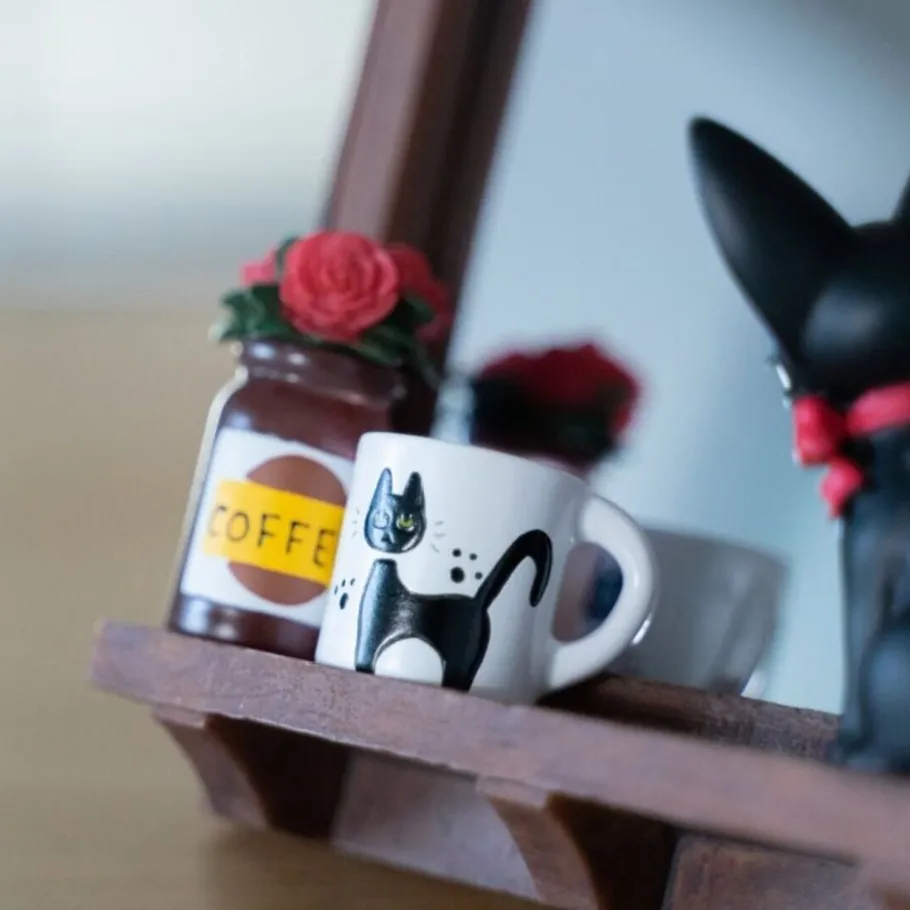 Maison Ghibli Jiji Stand Mirror - Kiki'S Delivery Service Hot
