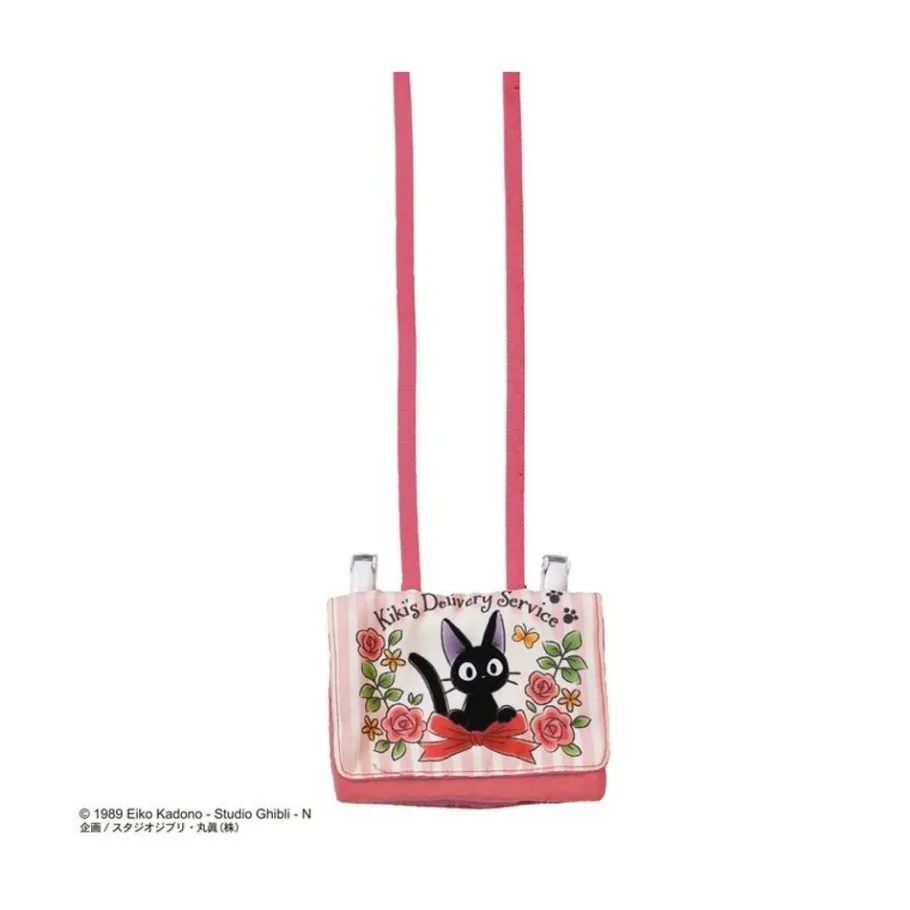 Maison Ghibli Jiji With Ribbons Pochette 11 X 14,5 X 3 Cm - Kiki'S Delivery Service Sale
