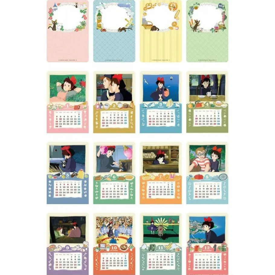 Maison Ghibli 2022 Kasane Calendar - Kiki'S Delivery Service New