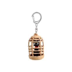 Maison Ghibli Keychain Jiji In Cage - Kiki'S Delivery Service