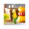Maison Ghibli Keychain Soot Sprite In Corn With Totoro - My Neighbor Totoro