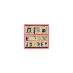 Maison Ghibli Kiki And Jiji Wood Stamp Blue - Kiki'S Delivery Service Online