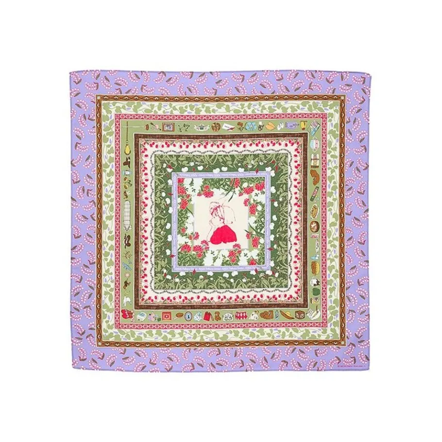 Maison Ghibli Large Handkerchief The World Around Kiki - Kiki'S Delivery Service Sale