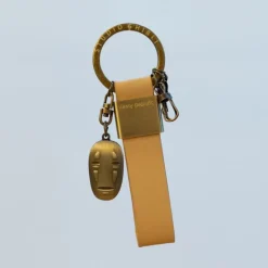 Maison Ghibli Leather Key Chain No Face - Spirited Away Outlet