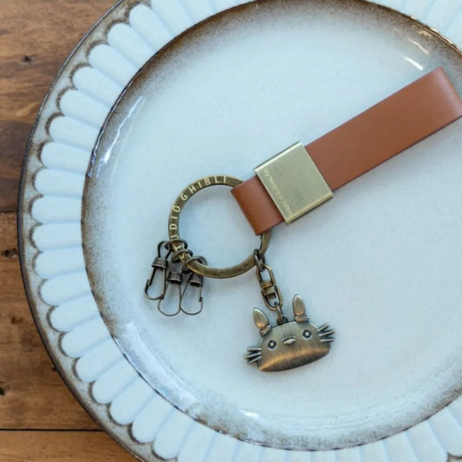 Maison Ghibli Leather Key Chain Totoro - My Neighbor Totoro