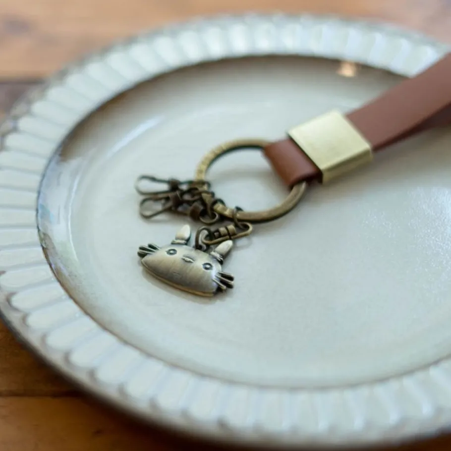 Maison Ghibli Leather Key Chain Totoro - My Neighbor Totoro