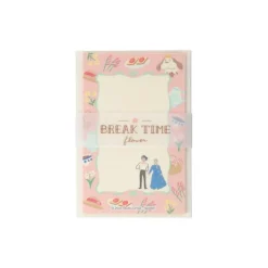 Maison Ghibli Letter Set Break Time Flowers - Howl'S Moving Castle Online
