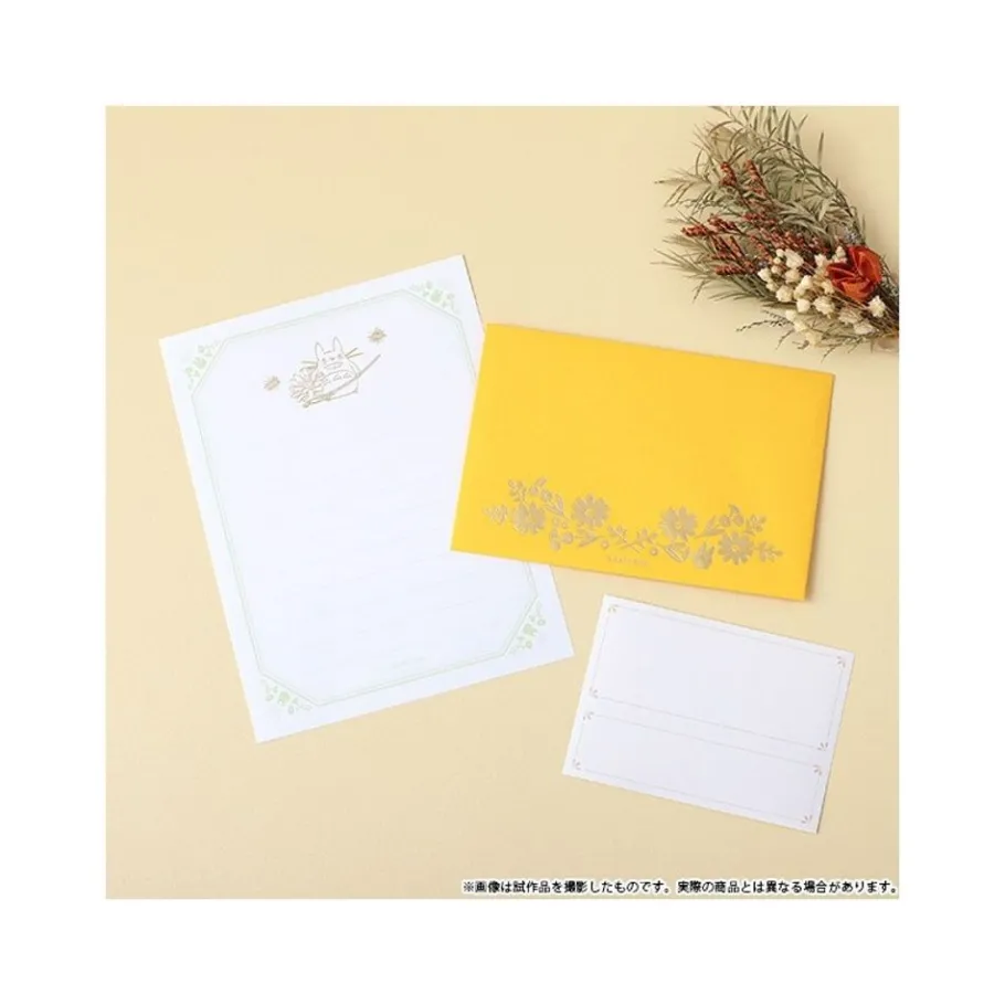 Maison Ghibli Letter Set Flowers - My Neighcor Tortoro Sale